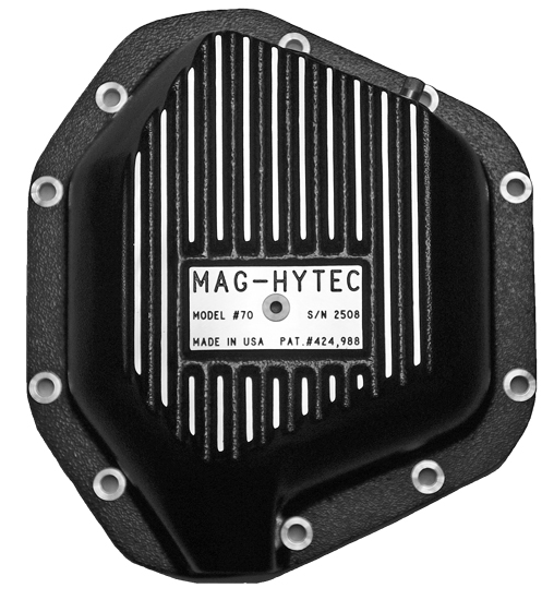 Mag-Hytec Black Chrysler 10 Bolt Dana 70 Rear Differential Cover - Click Image to Close